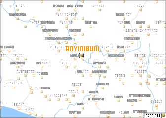 map of Anyinibuni