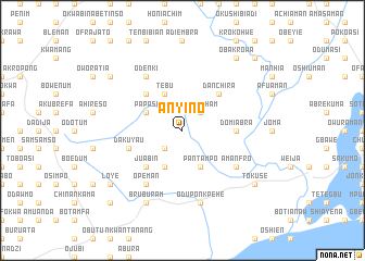 map of Anyino