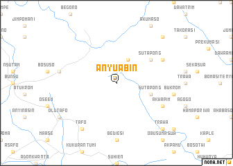 map of Anyuabin