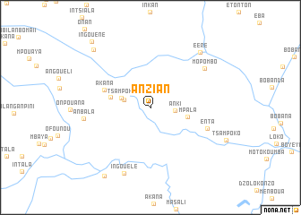 map of Anzian