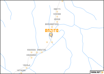 map of Anzito