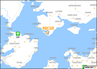 map of Aocuo