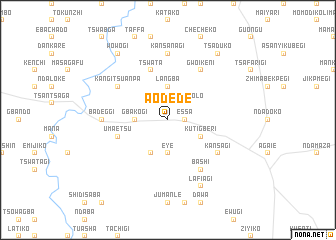 map of Aodede