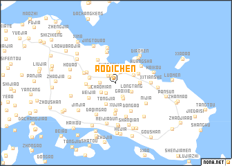 map of Aodichen