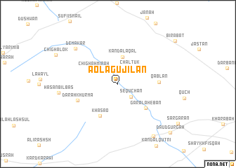 map of Aola Gujilān