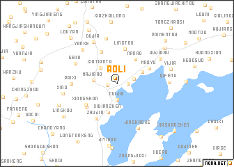map of Aoli