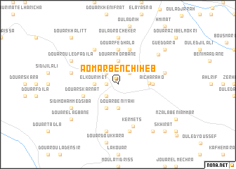 map of Aomar Ben Chiheb