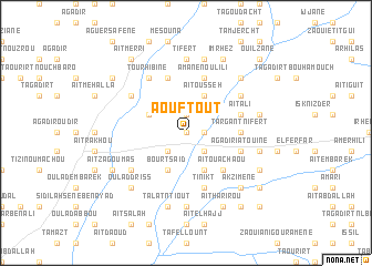 map of Aouftout