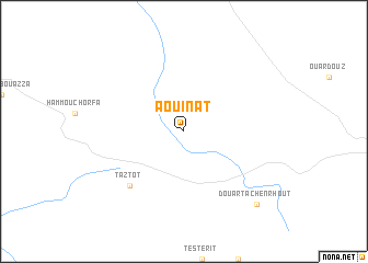 map of Aouinat
