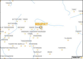 map of Aourikt