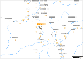 map of Apadi