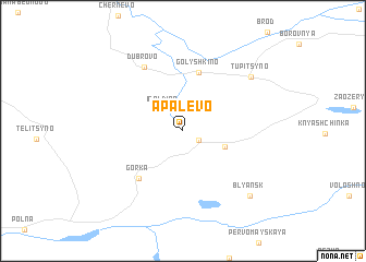 map of Apalevo