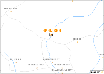 map of Apalikha