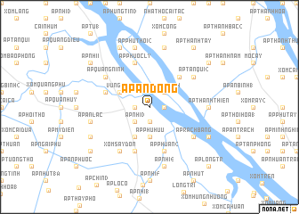 map of Ấp An Ðông