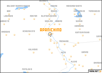 map of Apanichino