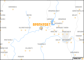 map of Ấp An Kroët