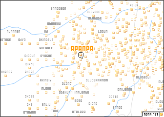 map of Apanpa