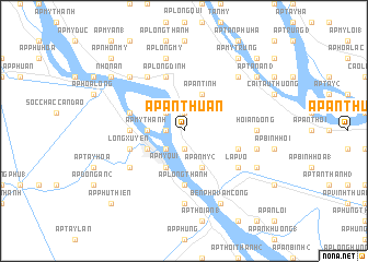 map of Ấp An Thuận