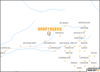 map of Apartadero