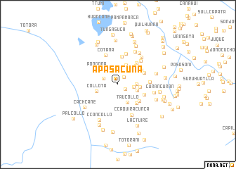 map of Apasacuna