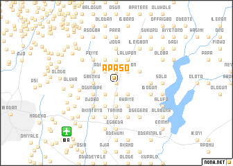 map of Apaso