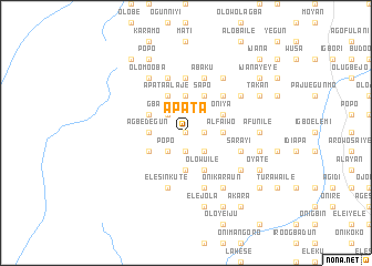 map of Apata