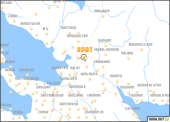 map of Apat