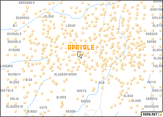 map of Apayale