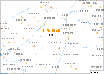 map of Ấp Ba Bèo