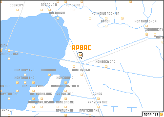 map of Ấp Bắc