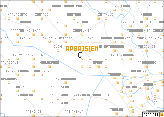 map of Ấp Bào Siêm