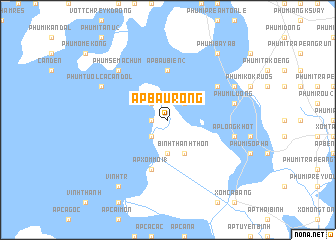 map of Ấp Bàu Rong