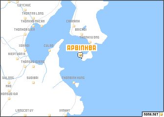 map of Ấp Binh Ba