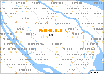 map of Ấp Bình Ðông Hạ (2)