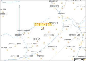 map of Ấp Bình Tân