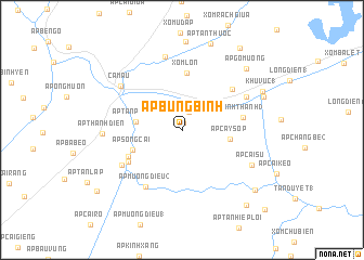 map of Ấp Bùng Binh
