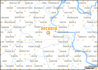 map of Ấp Cao Xá