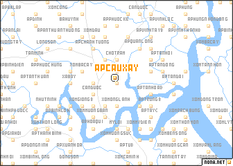 map of Ấp Cầu Xây