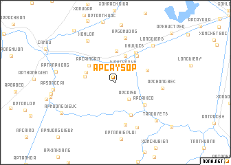 map of Ấp Cây Sộp