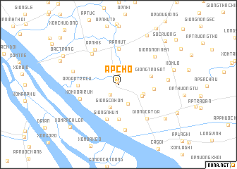 map of Ấp Chợ