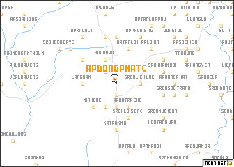 map of Ấp Ðông Phất (2)