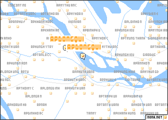 map of Ấp Ðông Quì