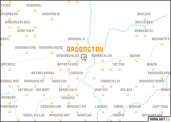 map of Ấp Ðông Tâu