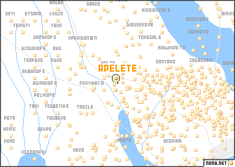 map of Apéléte