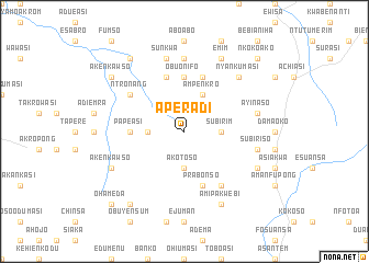 map of Aperadi