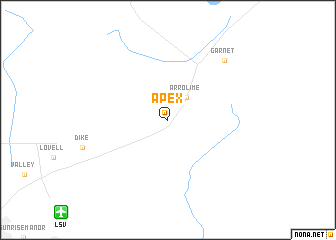 map of Apex