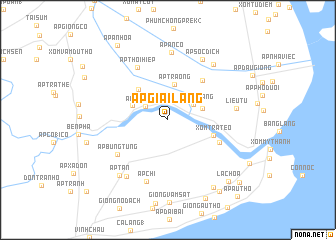 map of Ấp Giai Lang