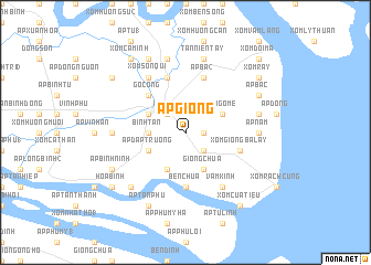 map of Ấp Giòng