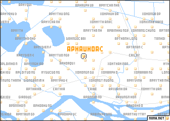 map of Ấp Hậu Hòa (2)