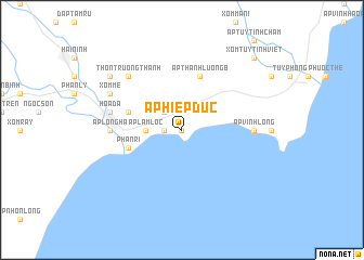 map of Ấp Hiệp Ðưc